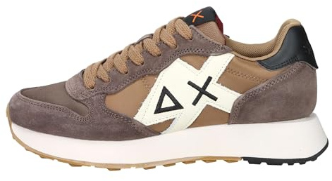 SUN68 Uomo Sneakers Basse Z45114 Poliestere Marrone 42