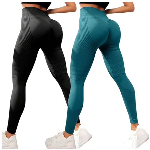 Legging Anti Cellulite Femme Compression 3D Minceur Leggings Femme Taille Haute sans Couture Push-Up Opaque Yoga Fitness Pantalon Sport