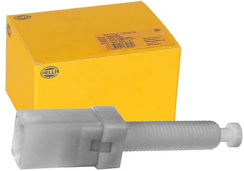 HELLA 6DD 008 622-161 Bromsljuskontakt - 12V - 2-polig - Rundstift - skruvad - Öppnare - elektrisk