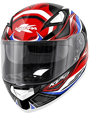 KAPPA Casco integral KV41 Evo Fighter rojo HKKV41FFTLR54 talla XS