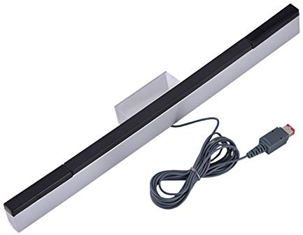 Infrarot-Sensorleiste für Nintendo Wii, Ersatz-USB-Infrarotstrahl-Sensorleiste, Geeignet für Bis zu 4 Spieler, Keine Batterien oder Netzteil Erforderlich