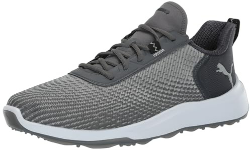 PUMA Golf Fusion Crush Sport - Zapatos de Golf Anchos para Hombre, Slate Sky-Strong Gra, 47 EU