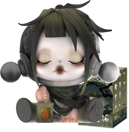 POP MART SKULLPANDA The Ink Plum Blossom Series Figures 1Box 2.5 inches Articulated Character Premium Design gifts for women Fan-Favorite blind box Collectible Toy Art Toy Action Figure