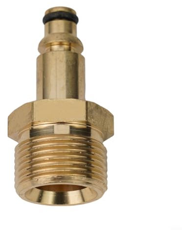 Outil de conversion rapide M22 pour tuyau de nettoyeur haute pression, laiton massif (pour quatre séries)