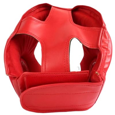 yakermur Casque de sécurité pour enfants - Équipement de boxe réglable pour arts martiaux, kickboxing