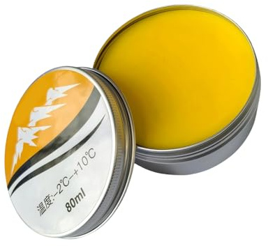ZWTPGKRD Reduce las fricciones, ceras de esquí para todas las temperaturas para velocidad, snowboard, aceleración, snowboard, esquí, accesorio rápido, pastas sólidas, universales, ceras para monopatín