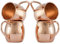 Zap Impex Moscow Mule Kupferbecher – 4er-Set – 100% handgefertigte Fassbecher aus reinem massivem Kupfer in Lebensmittelqualität – 16 oz hochwertiges Cocktail-Kupferglas