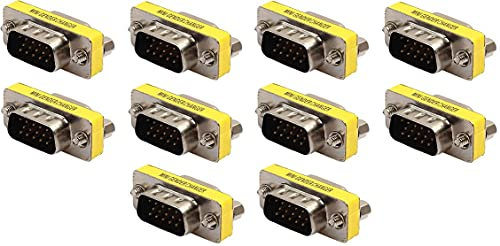 Confezione da 10 – VGA Gender Changers maschio-maschio (M-M), HD15-5199906