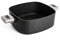 Woll Diamond Logic XR Pro Kasserolle, viereckig, mit 2 Seitengriffen - Induktiv -, 28 cm x 28 cm, 11 cm hoch, 6,5 l mit abnehmbarem Edelstahlstiel - Geeignet für alle Herdarten, Aluminiumguss