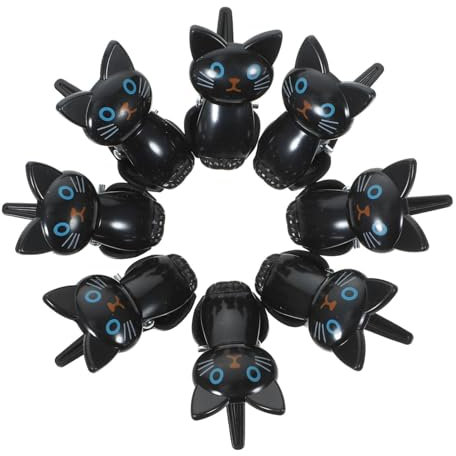 STOBOK 8pcs Enamel Dishes Bag Clamps Clothesline Pins Assorted Bags Clips Reusable Bag Clips Laundry Clips Pouch Sealing Clips Food Bag Sealing Snack Multifunction Potato Chips Plastic