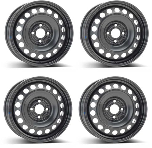 4x Alcar Cerchi in acciaio 4-7775 6.0Jx15 ET40 4x100 compatibile con Dacia Dokker Lodgy