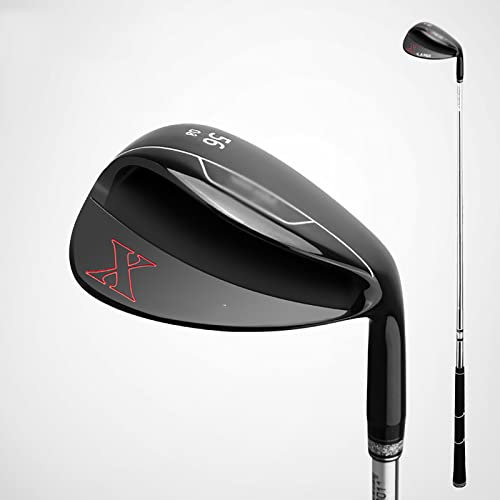 JYHHGDS Herren Golf Sand Wedges, CNC Face Groove Edelstahl Golf Wedges, 56/60 Grad Golf Wedges, für Rasengrasbunker Sand Rod