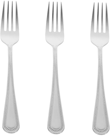 Alipis 3piezas Tenedores Para Pastel Tenedores Pequeños De Inoxidable Para Fruta y Ensalada Vajilla Reutilizable Para Servir Aperitivos Cocina o Picnic