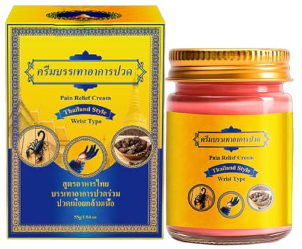 Bálsamo Calentador Thai Black Scorpion, Crema Calmante Muscular, Crema De M