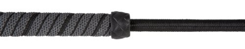 PFIFF Cravache de Dressage avec poignée en Caoutchouc, Noir 120 cm