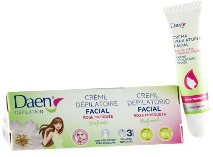DAEN crema depilatoria viso alla rosa canina tubo 15 ml