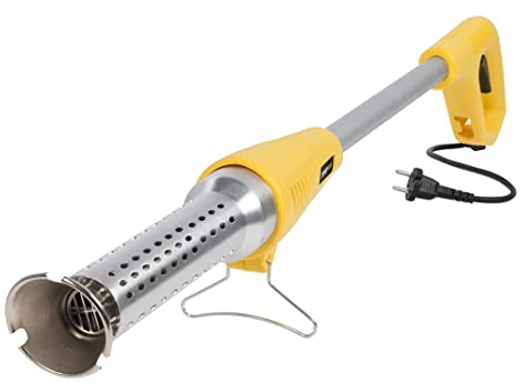POWER plus elektrischer Unkrautstecher POWXG6601 - mit Hitze Unkrautentferner 2000W, 115 cm lang und 650° C heißer Unkrautstecher, Gartengeräte zur Unkrautvernichtung