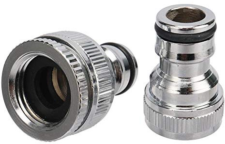 1/2 3/4 Filettatura Femmina Connettore, In Acciaio Inossidabile Rubinetto Di Acqua Adattatore, Rapida Connessione Giunti Accessori For Tubi, For Il Giardino Irrigazione, Raccordo ( Color : 1I2 inch