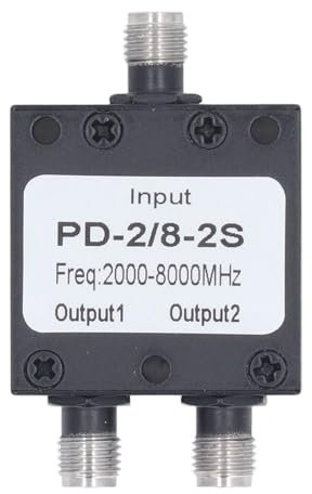 Segnale Dell'antenna, Divisore di Potenza SMa a 2 Vie da 2 a 8 GHz Divisore di Potenza RF Ad Alto Isolamento a Bassa Perdita di Inserzione Per Sistema di Antenna