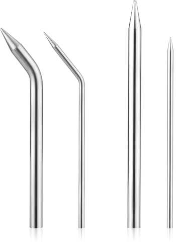 NQEUEPN 4pcs Aiguille Lacet Baseball, Kit de Réparation de Lacet Aiguille Lacet Cuir Durable Aiguille de Mitaine Précise Outil pour Le Relissage la Réparation des Mitaines de Baseball de Softball