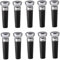 Fenteer 10 contenitori per vino, pompa per vuoto, tappi per bottiglie di vino, sigillanti per bottiglie
