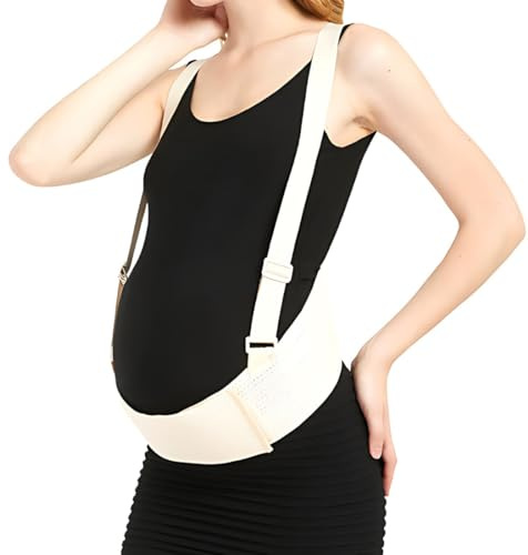 Juguta Cinturón de Maternidad, Faja Embarazadas Sujeción, Cinturón Embarazada Ajustable, Cinturón Apoyo Embarazada, Apoyo Durante Embarazo, para Espalda, Pelvis, Caderas, Abdominals Premamá Banda