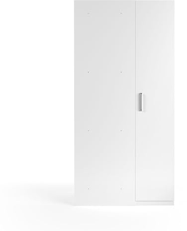 Wasophoogte Armoire pour machine à laver - Module M2 - Réhausseur de machine à laver - Conversion pour machine à laver - 700(D)*1150(B)*2350(H) mm - Blanc - Design élégant, peu encombrant et