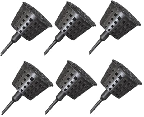 Levemolo Caja De Plástico Para Bonsái Con Tapa, Tamaño Grande Negro, Contenedor Para Fertilizante, Cestas De Maceta Para Bonsái, Uso Jardinería y Cultivo, Protección Contra Animales y Viento