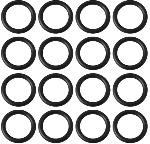 eMagTech 100 st O-ringar 5/16 tum ID X 7/16 tum OD X 1/16 tum Nitril O-ring för hydraulisk pneumatisk motor