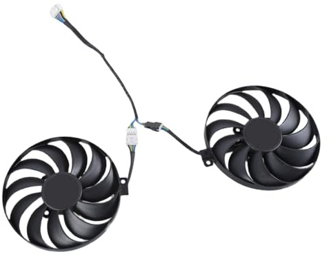 YROHGKPN FDC10U12S9-C - Ventola per scheda grafica a 4 poli DC12V per GTX1650 1660, efficiente dissipazione del calore