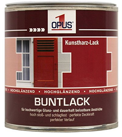 OPUS1 KH Buntlack hgl feuerrot 0,75L lösemittelhaltig