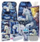 Pferd Horses Pegasus Einhorn Pony blau 10 Teile Schulranzen Ranzen Tornister Set mit Sticker-von-Kids4shop Rucksack Schultüte 85 cm