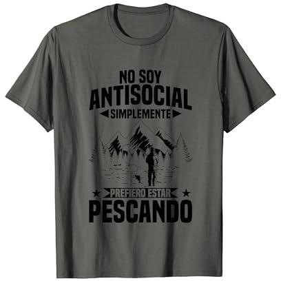 Divertido Pescadores Simplemente Prefiero Estar Pescando Camiseta