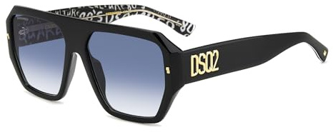 DSQUARED2 Brille D2 0128/S Größe 58-16 mm Schwarz Pattern Weiß