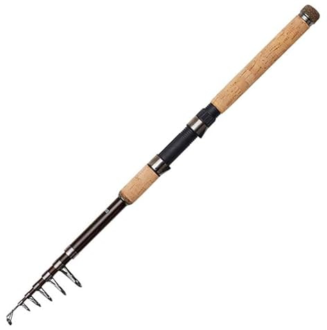 DAM Cult-X Big Spin, Angelruten, Spinnruten, Allround-Angeln, Unisex, Schwarz, 1.98m | 30-100g