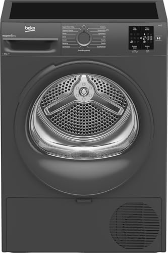 Beko b300 BM3T31023A 10Kg Heat Pump Tumble Dryer - Anthracite - A++ Rated