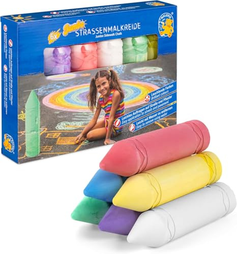 PUSTEFIX MALEFIX Jumbo - Gesso per pittura stradale, confezione da 6