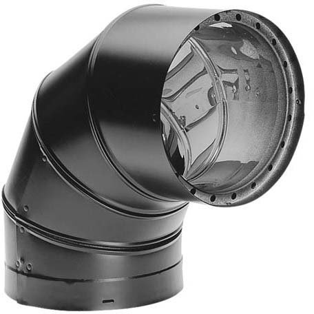 Simpson Duravent 8890 8 Double Wall 90 Degree Elbow