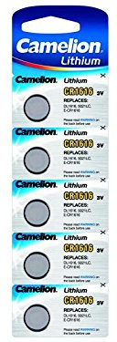 Camelion Knopfzelle 3V - CR 1616 (5er Blister)