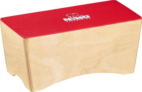 NINO® Percussion Bongo Cajon, Red