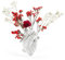 Seletti Love In Bloom Porcelain Heart Vase cm.16,5X9 H.25