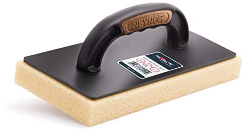 NEYNOR® Llana para Limpieza - Talocha con Esponja - Esponja para Azulejos - Revestimiento de Esponja Hidroespuma - Made in EU - 280 x 140 mm