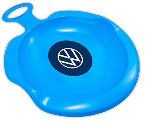 Volkswagen 1K6050504 Rutschteller Schlitten Tellerrutscher Schneerutscher Kinderschlitten, blau