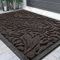 Yimobra Fußmatten - Innen und Außen, Waschbar Fussmatte, Rutschfester Schmutzfänger Teppich für Eingang, Haustür, Patio, Flur, Garten, 75 x 43 cm, Braun