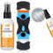 Miioto Aufkleberentferner, Sekundenkleber Entferner, Klebereste Entferner Fensterrahmen, Klebstoffentferner Extra Stark Vignetten Entferner, Entfernt Aufkleber von Fast Jeder Oberfläche 50ml