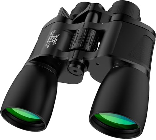 MLight 10-30X50 Zoom Binoculars for Adults, High Powered Military Binoculars for Bird Watching, Hunting, Outdoor, Hiking, Concerts Large View/Waterproof/BAK7 Prism/FMC Lens/Low Light Night Vision