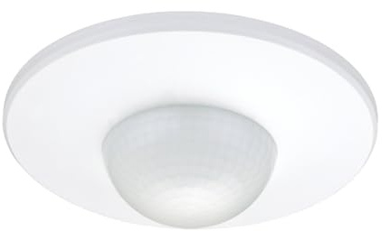 Detector de Movimiento para Techo, Alcance de 10m, Superficie instalada; Ideal para Seguridad y automatización de Espacios.