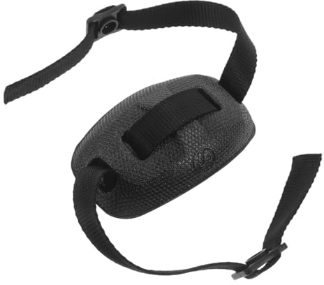 ifundom Chin de casco deportivo correa para la barbilla del casco equipo de protección de hockey sobre hielo correa de barbilla cinturón de tela Negro