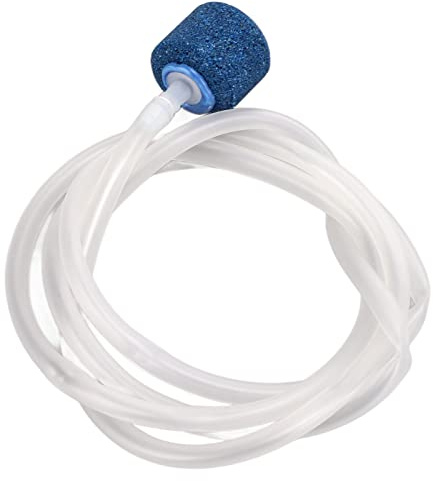 RASTKY Pierre à Bulles pour Aquarium avec Tuyau, Diffuseur de Bulles D'aérateur en Matériau de qualité Supérieure pour Système Hydroponique, Aquariums d'eau Douce et d'eau de Mer