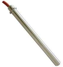 Easyricambi - Candeletta Accensione Stufa Pellet 350W Modello con Flangia, Diametro 12,5mm Lunghezza 150mm (160mm Totali), Resistenza per Riscaldamento Rapido, Ricambio per Modelli Palazzetti e altri